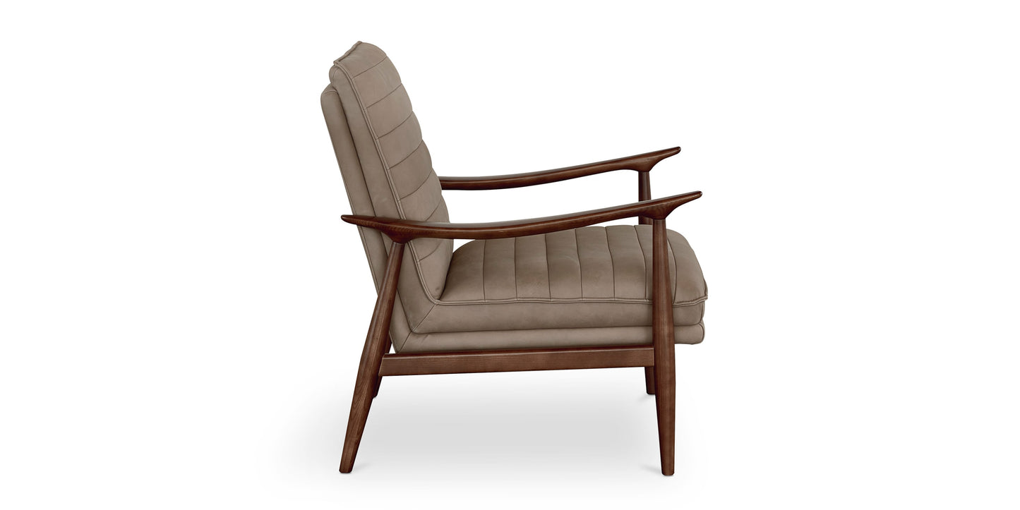 Ellis Leather Accent Chair Bassett