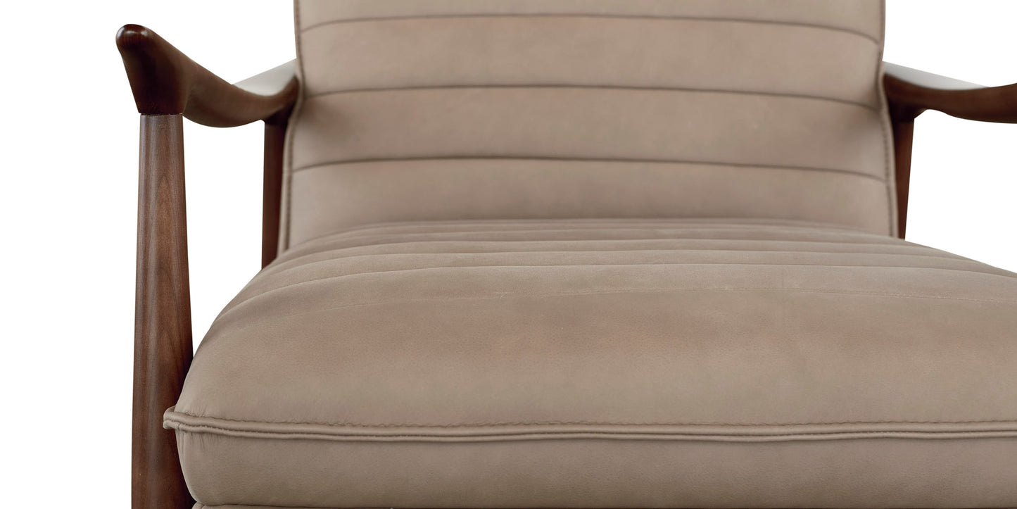 Ellis Leather Accent Chair Bassett