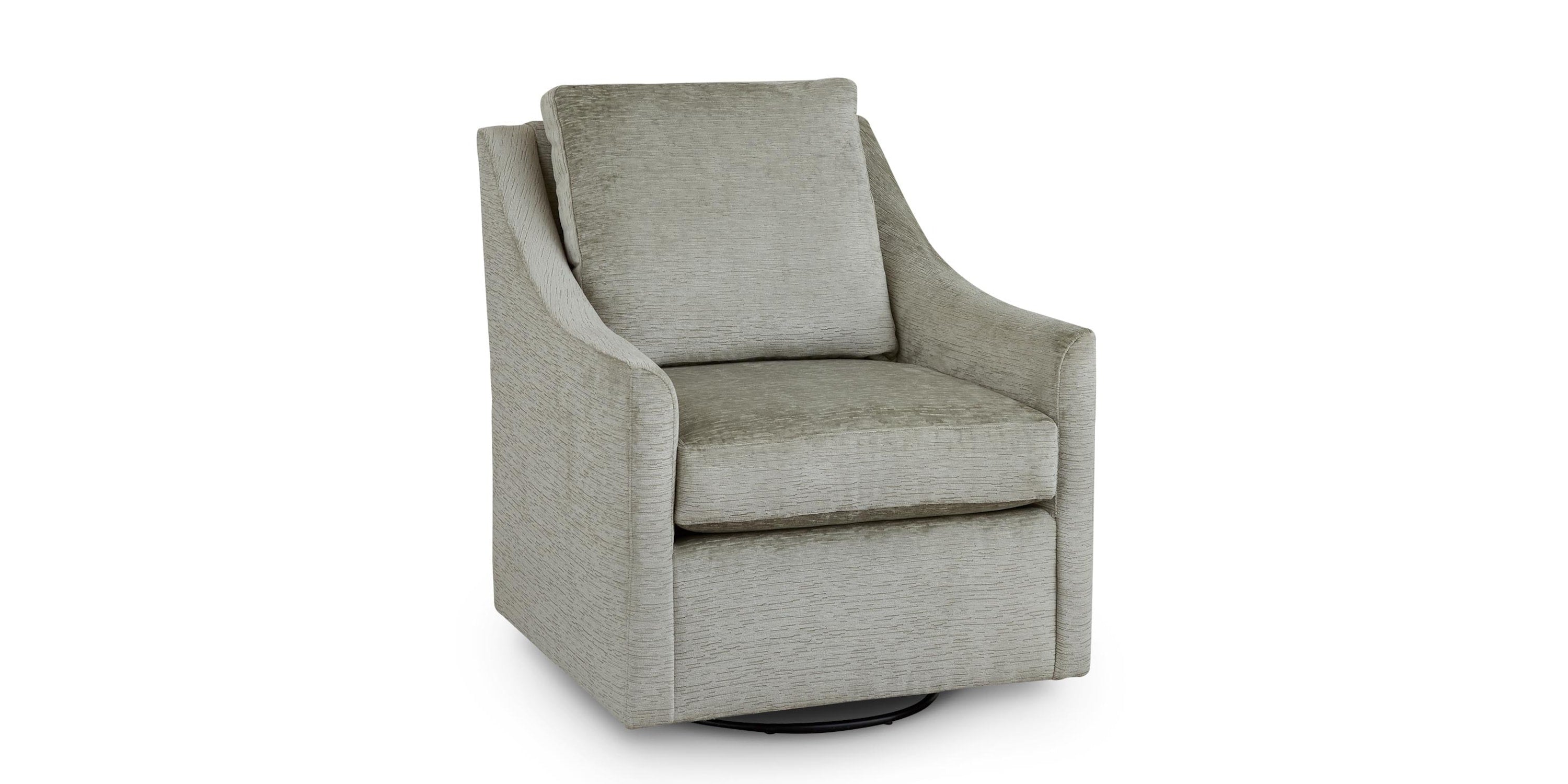Sloan Slope Arm Swivel Glider Chair Bassett Bedroom Furniture