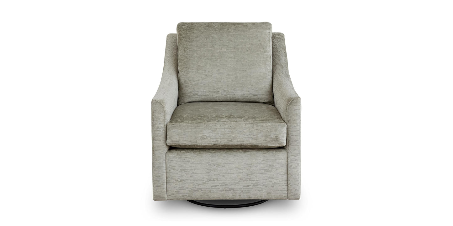 Sloan Slope Arm Swivel Glider Chair Bassett Bedroom Furniture