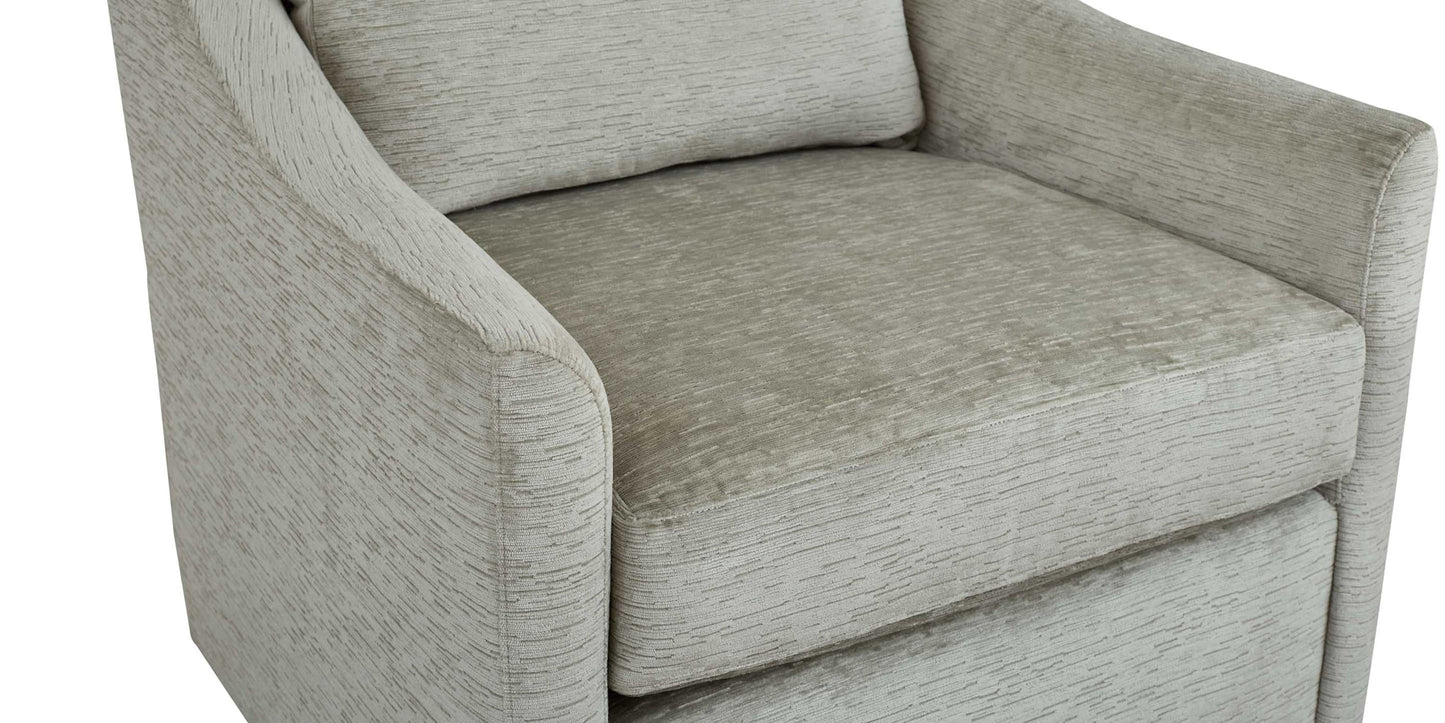 Sloan Slope Arm Swivel Glider Chair Bassett Bedroom Furniture