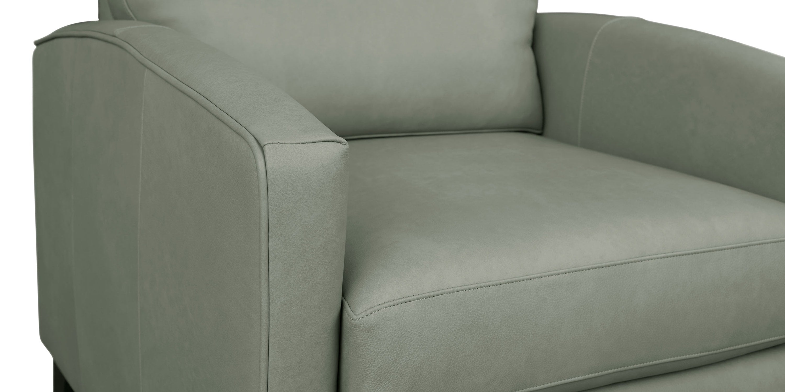 Emmett Leather Track Arm Lay Flat Power Recliner Bassett