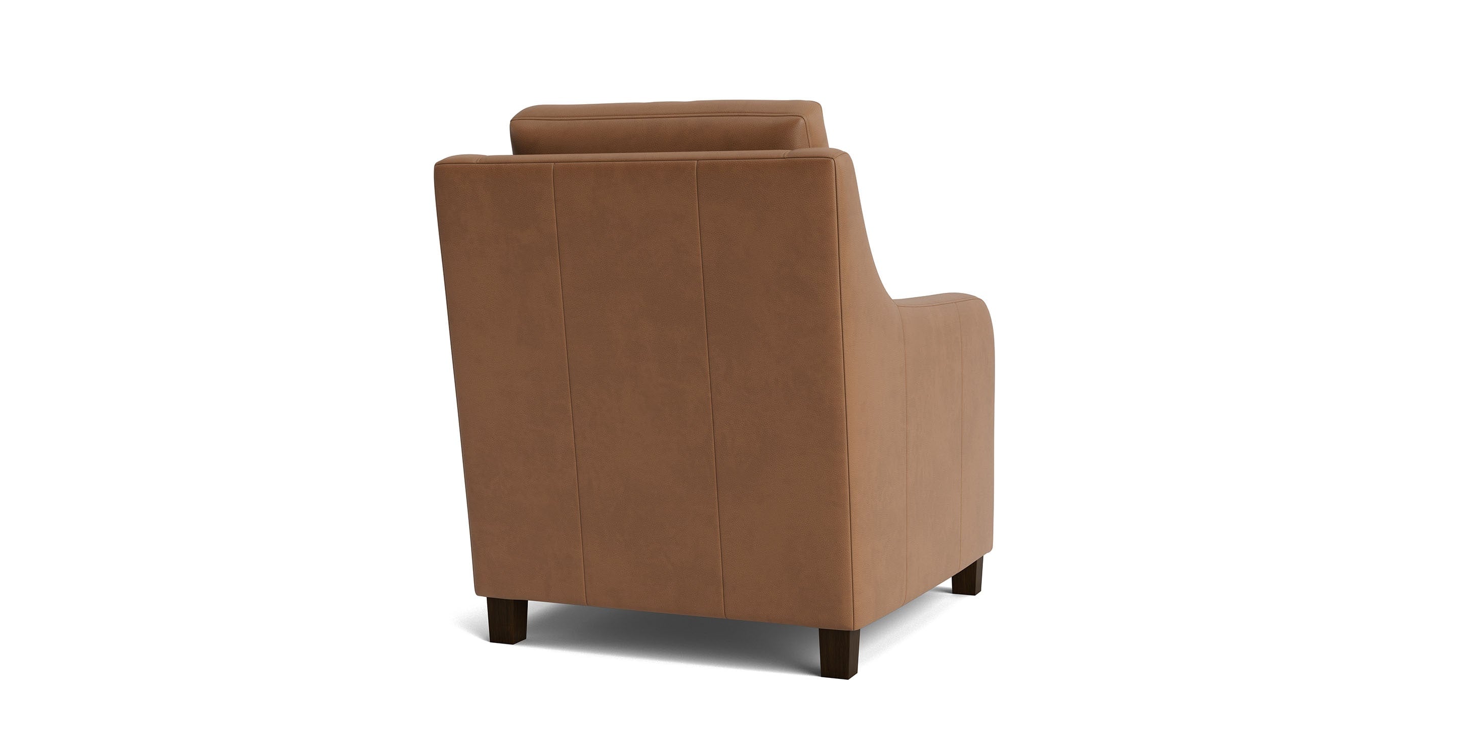 Bassett Scarlett Chair — Custom Leather, 7 Grades