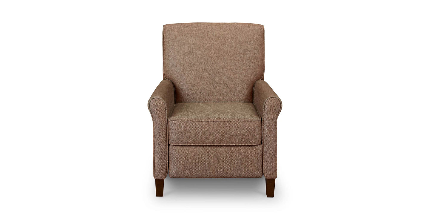 Nelson Sock Arm Lay Flat Power Recliner Bassett