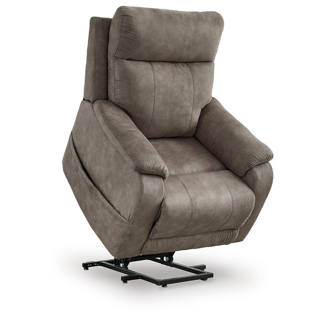 Crestmeade Power Lift Recliner — Fossil Signature Design by Ashley® Living Room