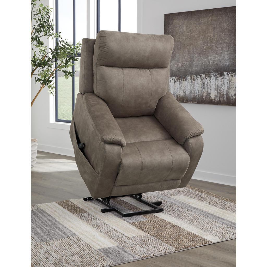 Crestmeade Power Lift Recliner — Fossil Signature Design by Ashley® Living Room