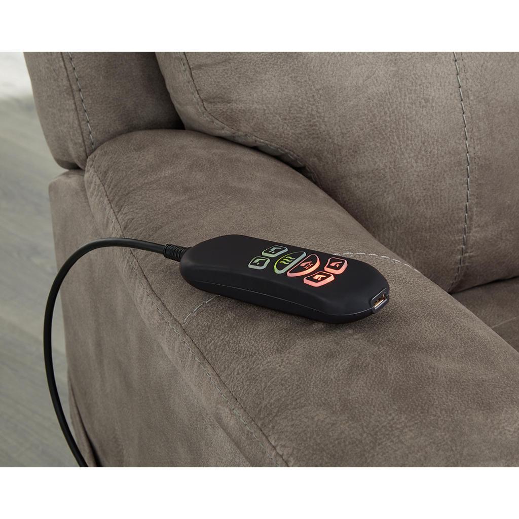 Crestmeade Power Lift Recliner — Fossil Signature Design by Ashley® Living Room
