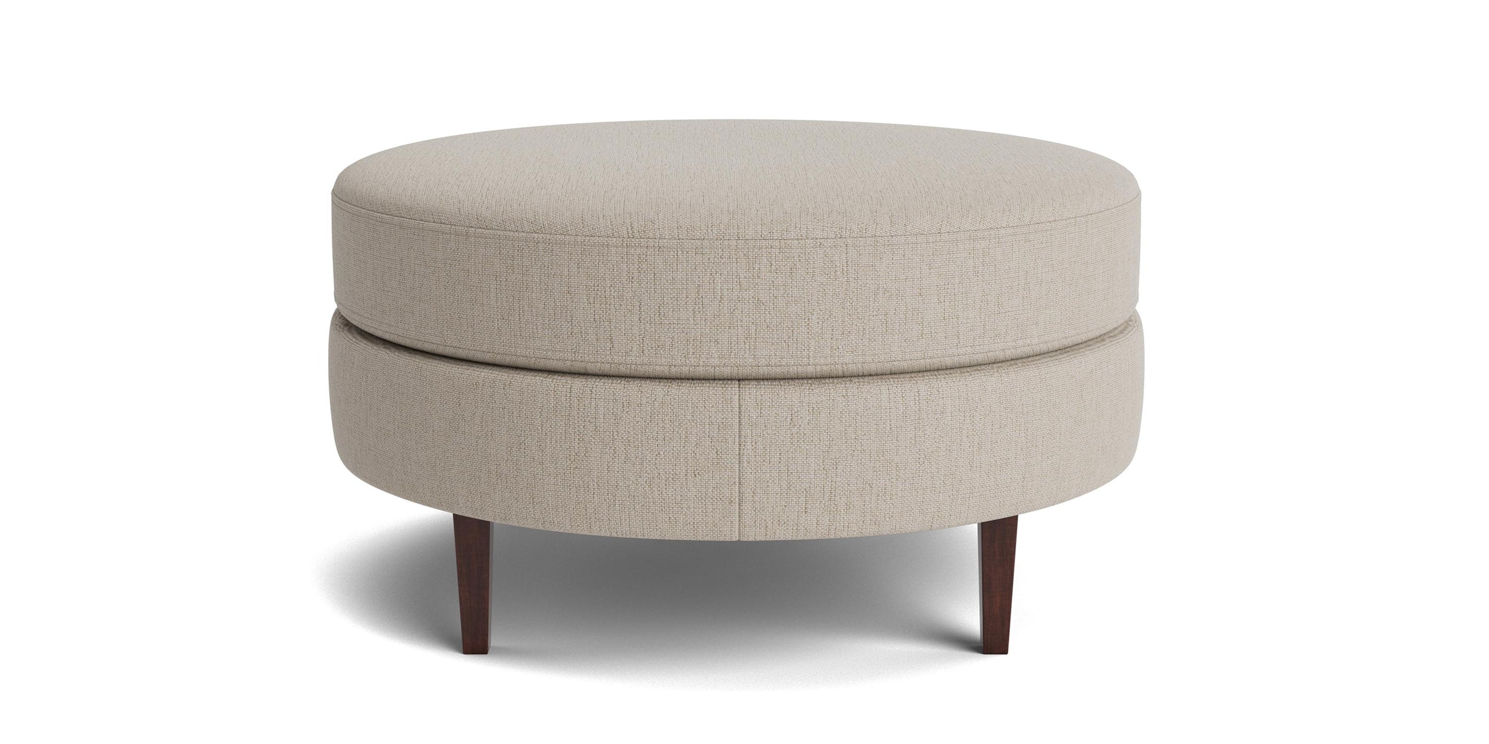Delway Round Ottoman Bassett