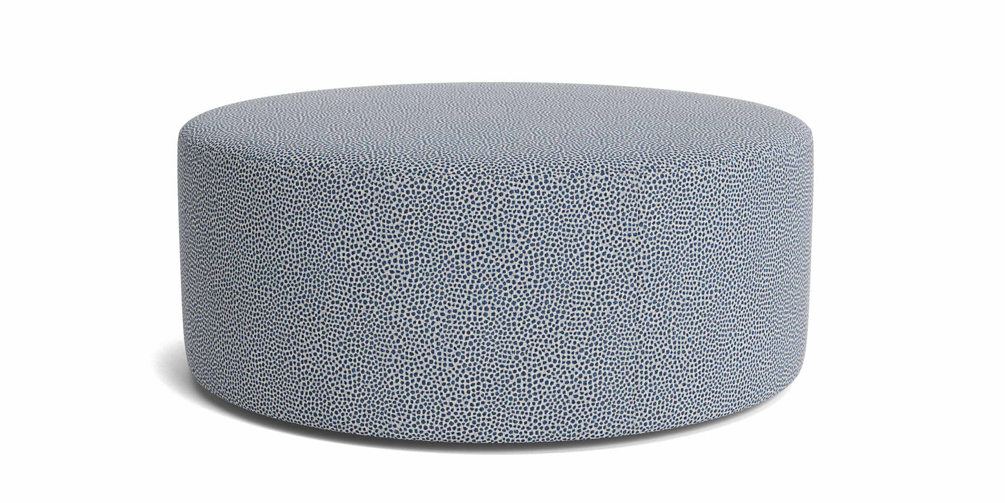 Kelly Round Ottoman Bassett