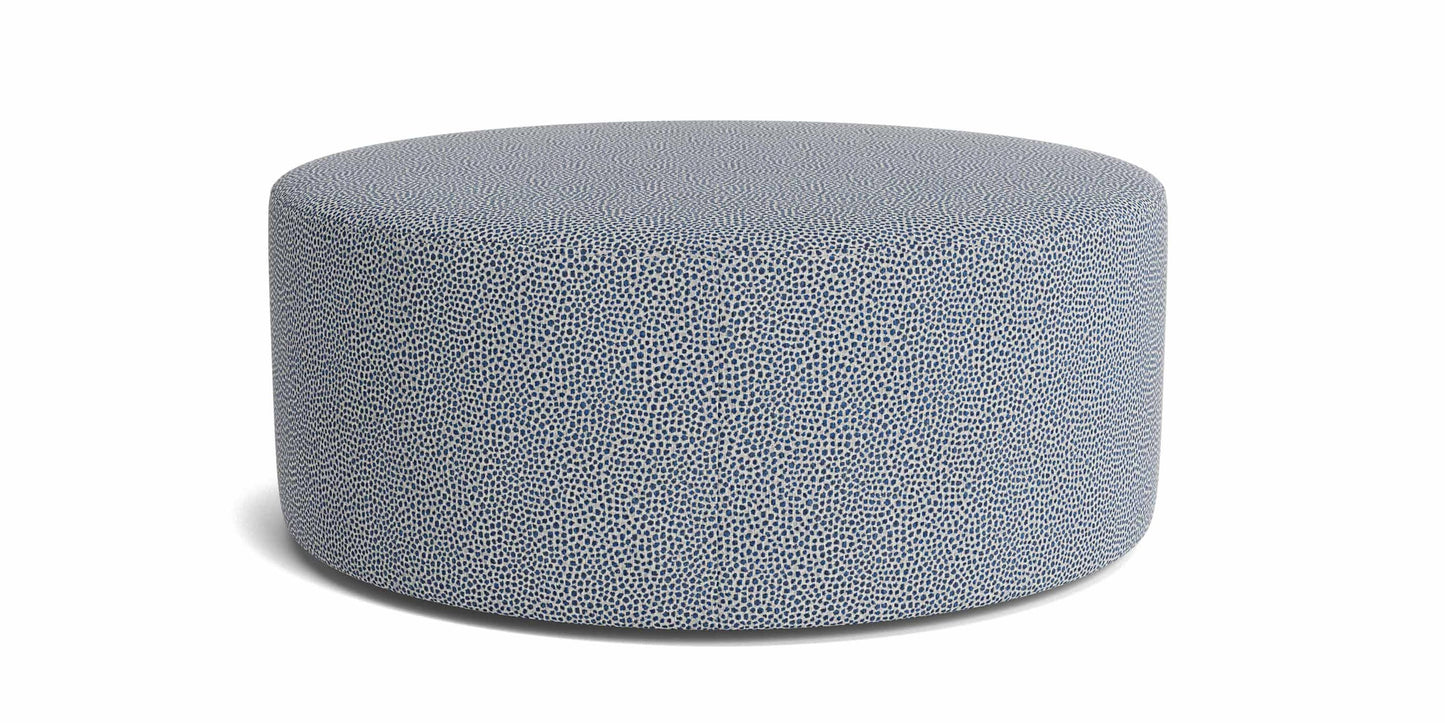 Kelly Round Ottoman Bassett