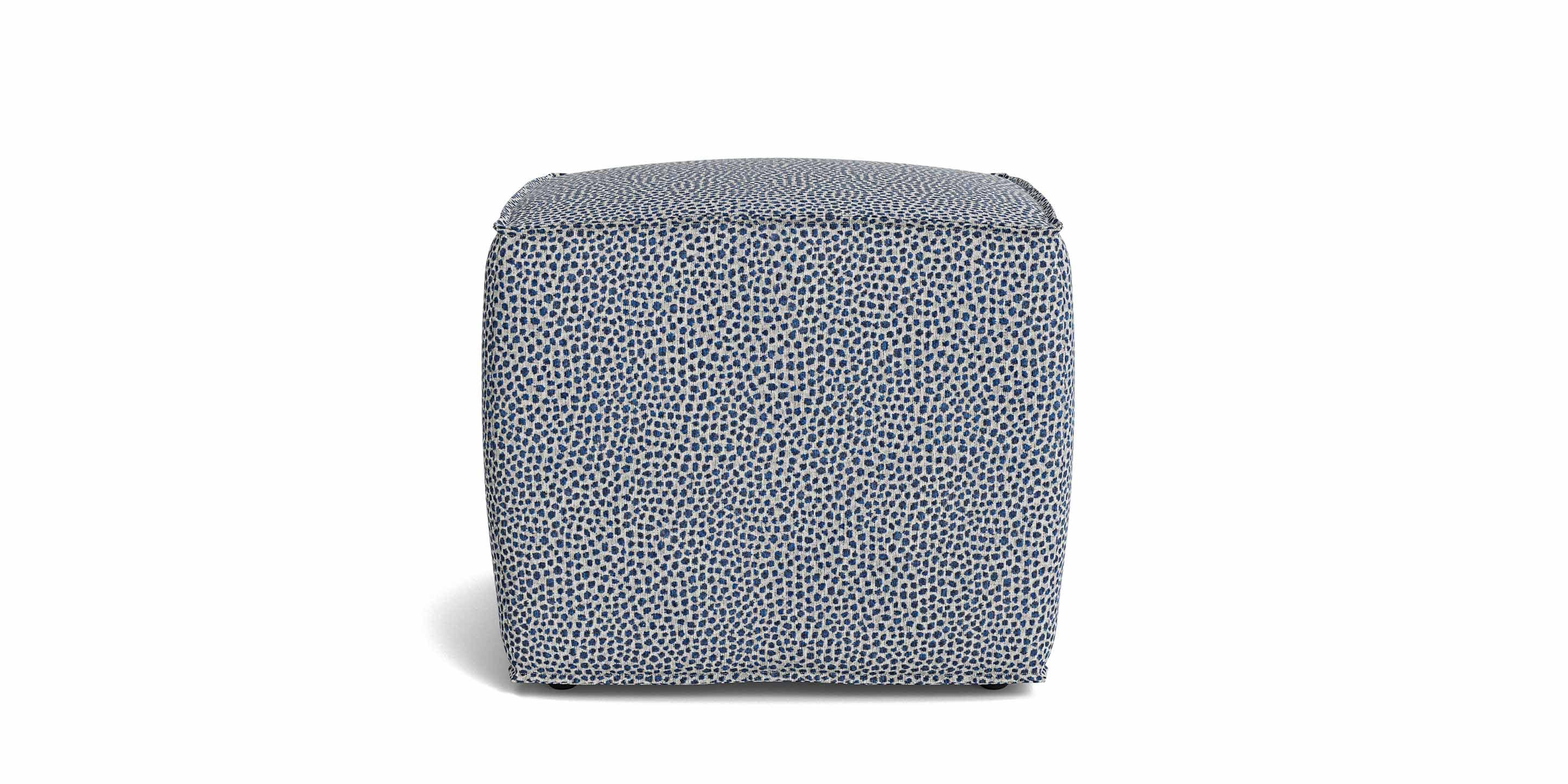 Bassett Rhonda Square Ottoman 40" — Oversized, Your Fabric Bassett Ottoman