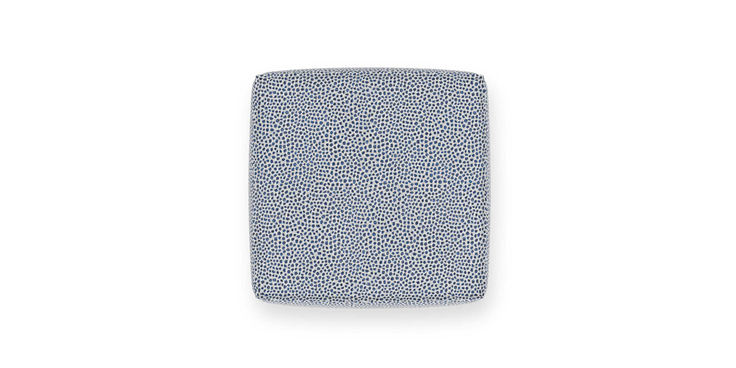 Bassett Rhonda Square Ottoman 40" — Oversized, Your Fabric Bassett Ottoman