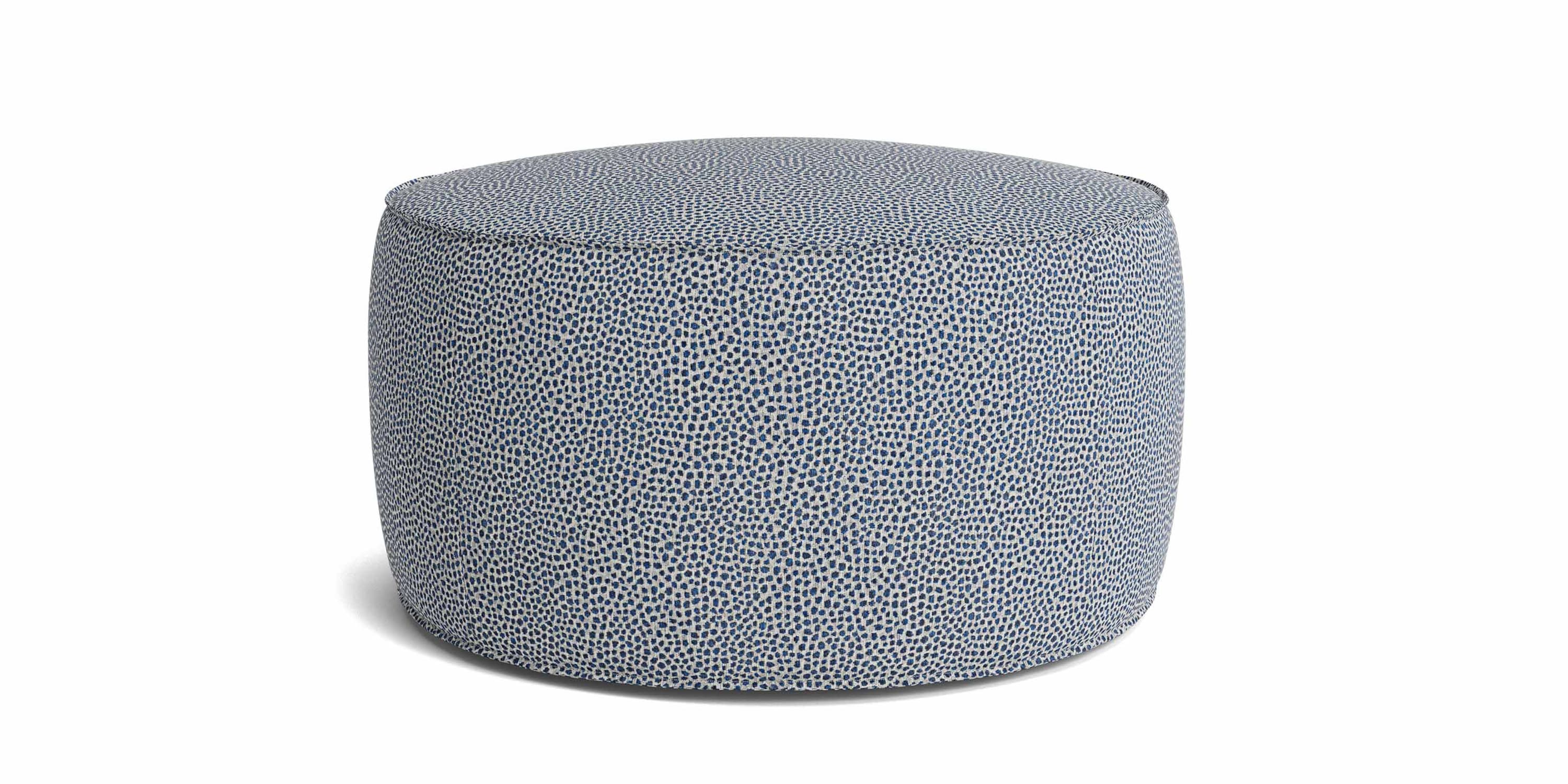 Rhonda Round Ottoman Bassett