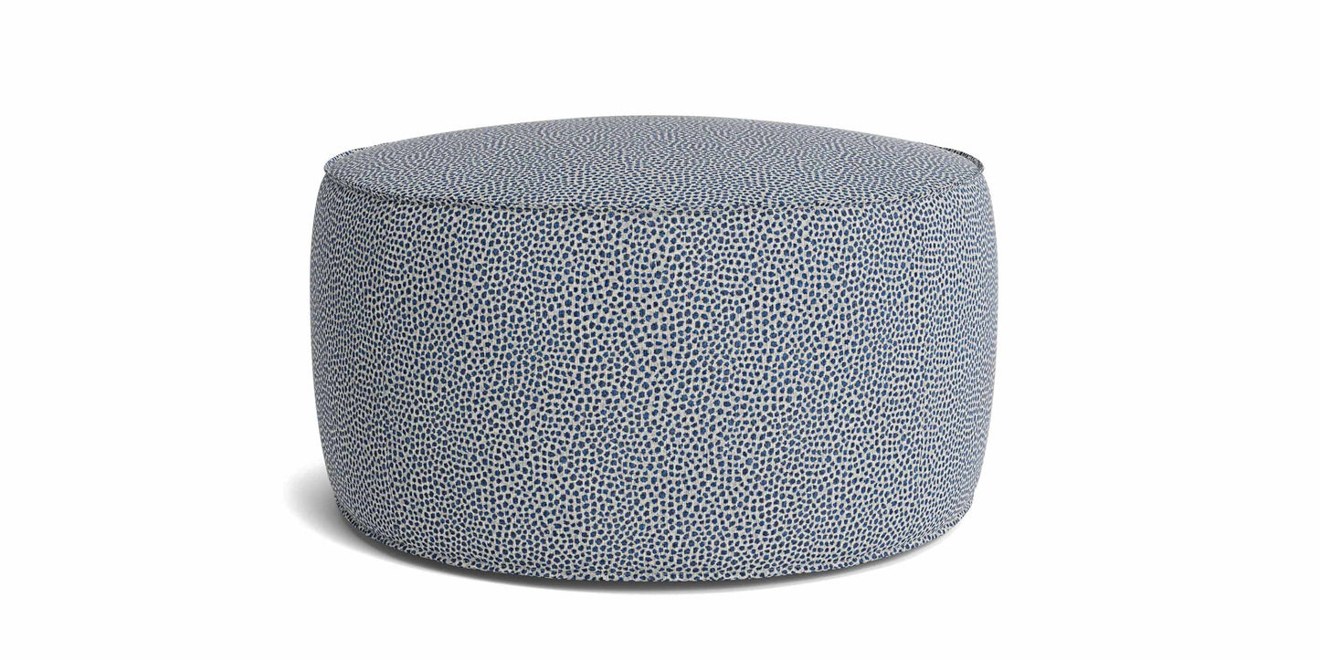 Rhonda Round Ottoman Bassett