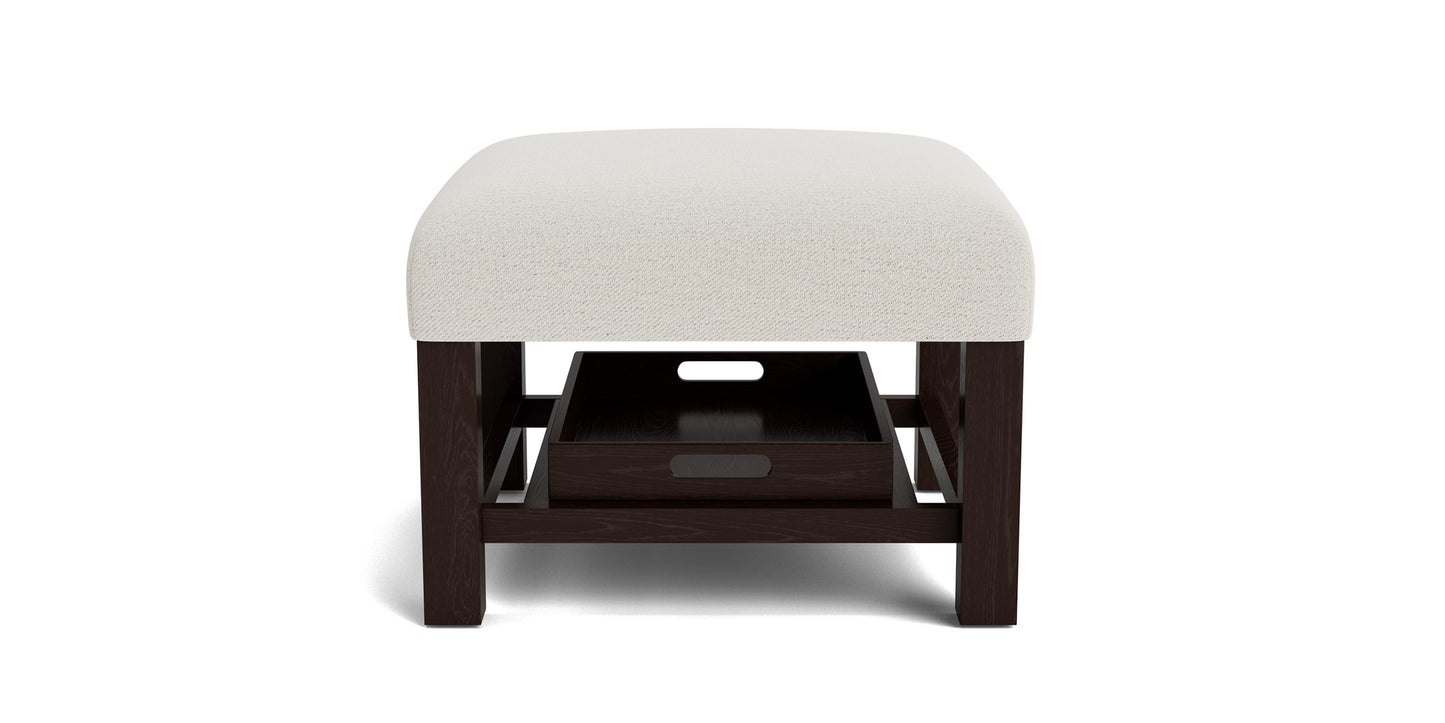Lori Ottoman with Trays Bassett