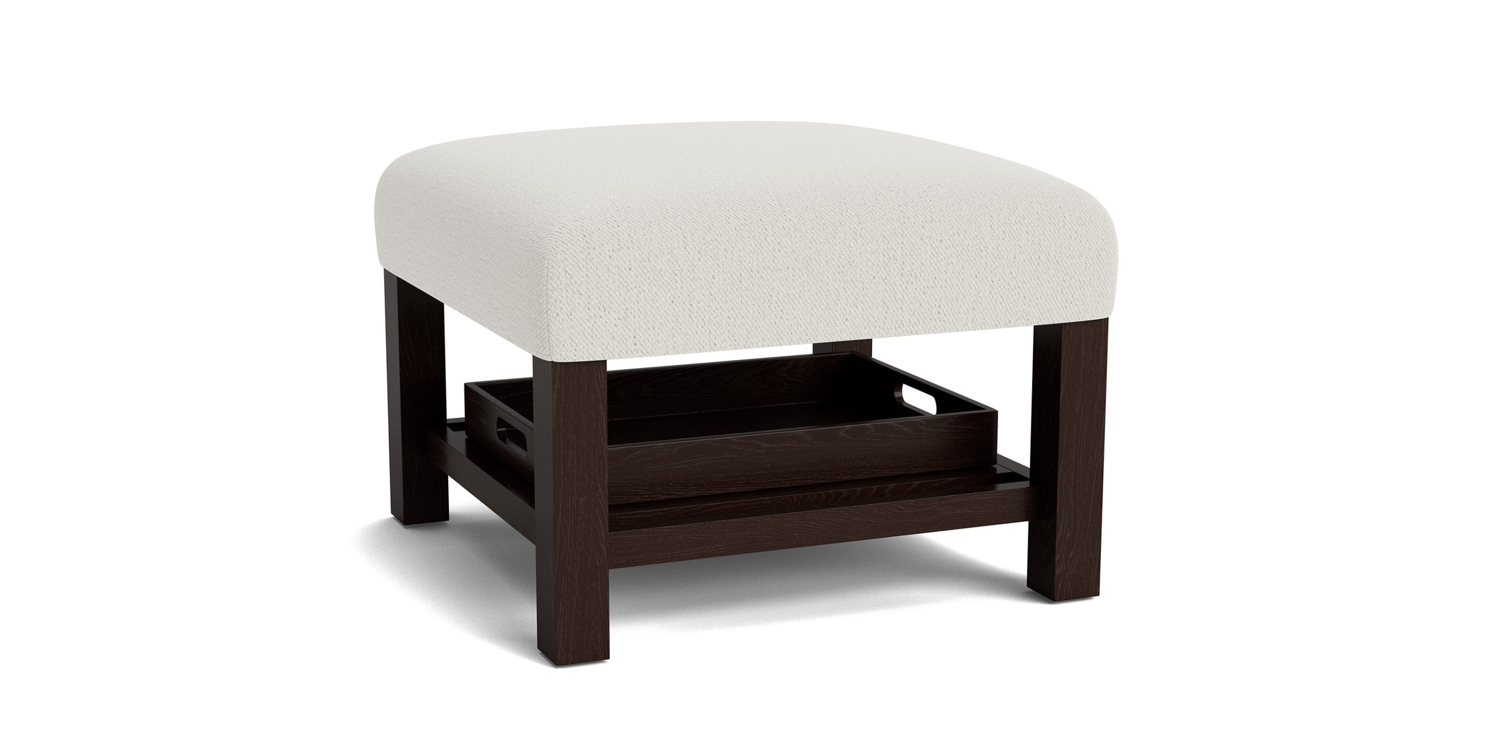 Lori Ottoman with Trays Bassett