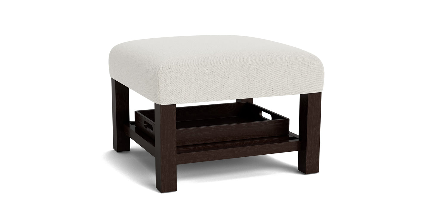 Lori Ottoman with Trays Bassett