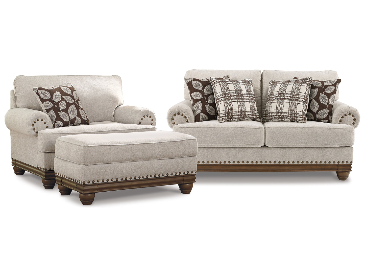 Harleson Loveseat, Chair, and Ottoman