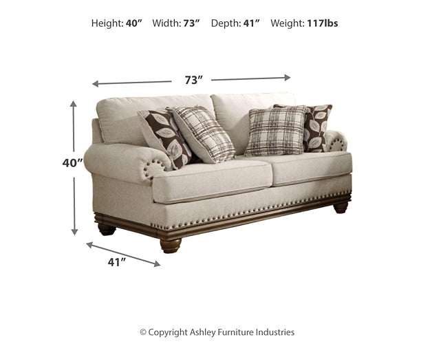 Harleson Loveseat, Chair, and Ottoman