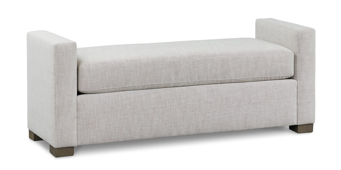 Belmont Upholstered Bench Bassett Bedroom Furniture