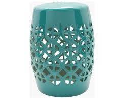 Achilles Garden Stool — Teal Livabliss Garden Stool
