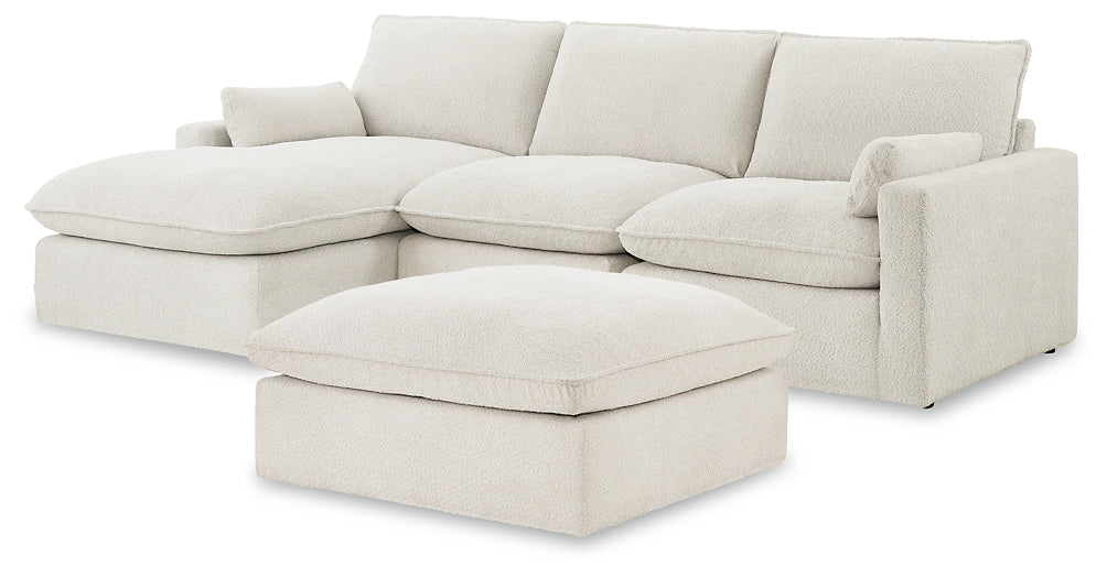 Gimma 3-Piece Sectional with Ottoman