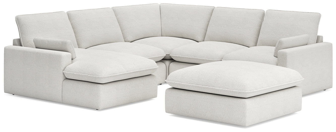 Gimma 5-Piece Sectional with Ottoman