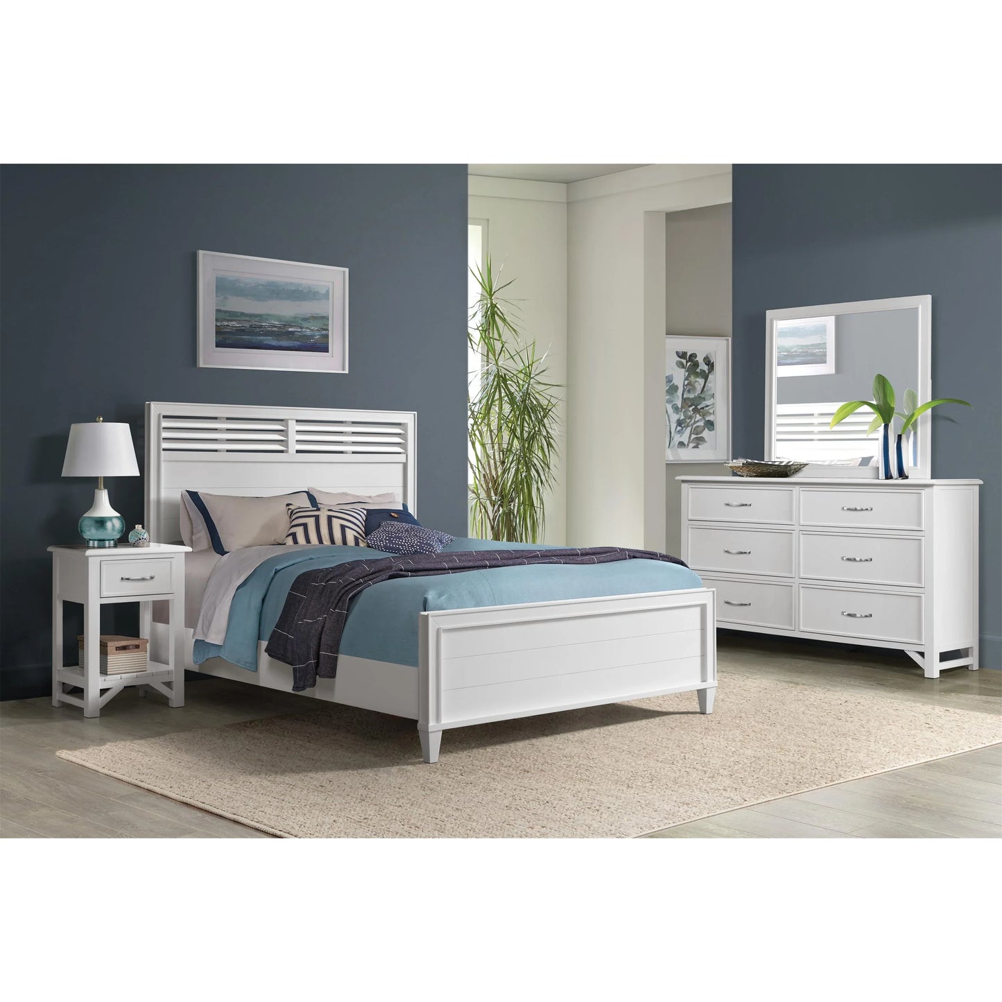 Talford Cotton Mirror Riverside Furniture Bedroom