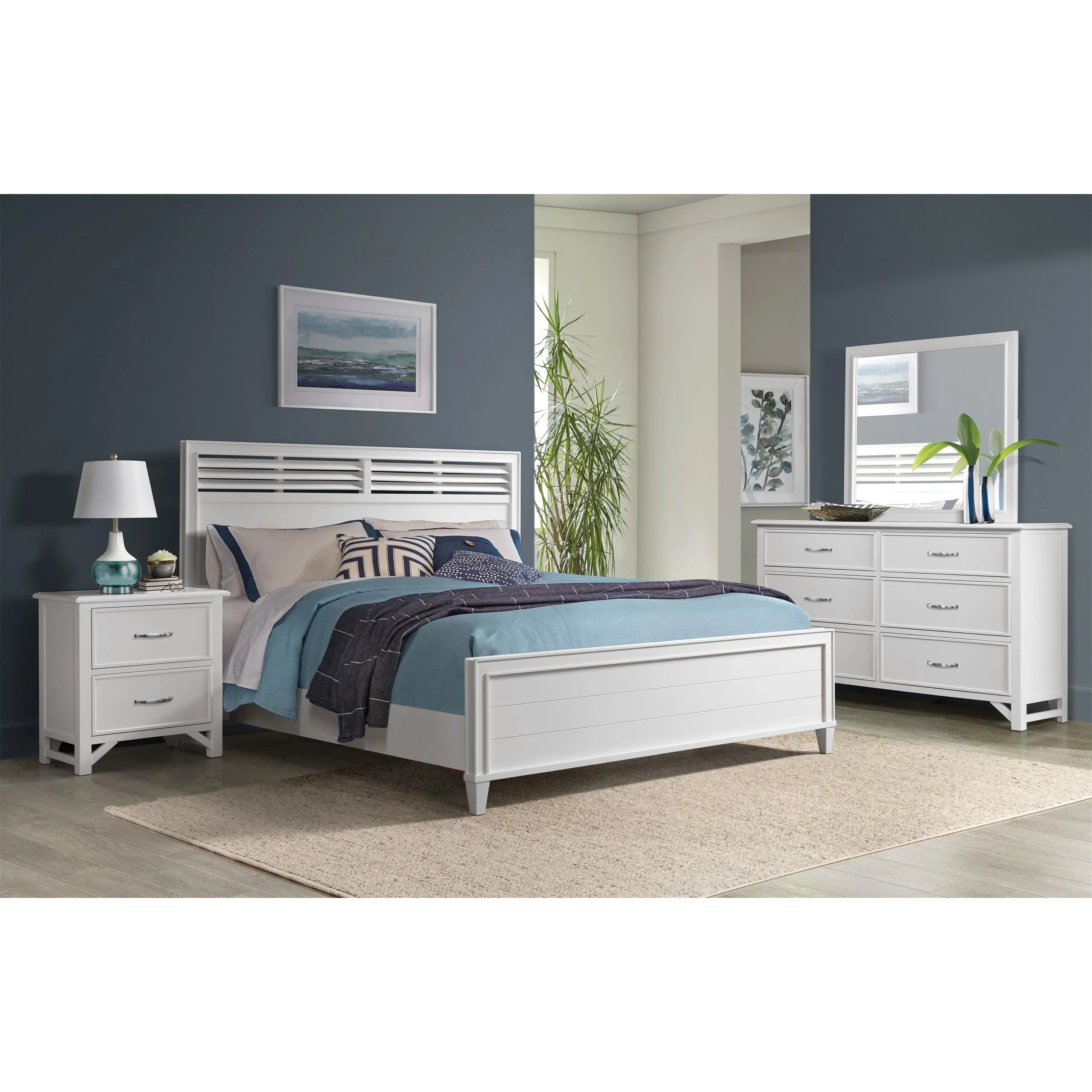 Talford Cotton Mirror Riverside Furniture Bedroom
