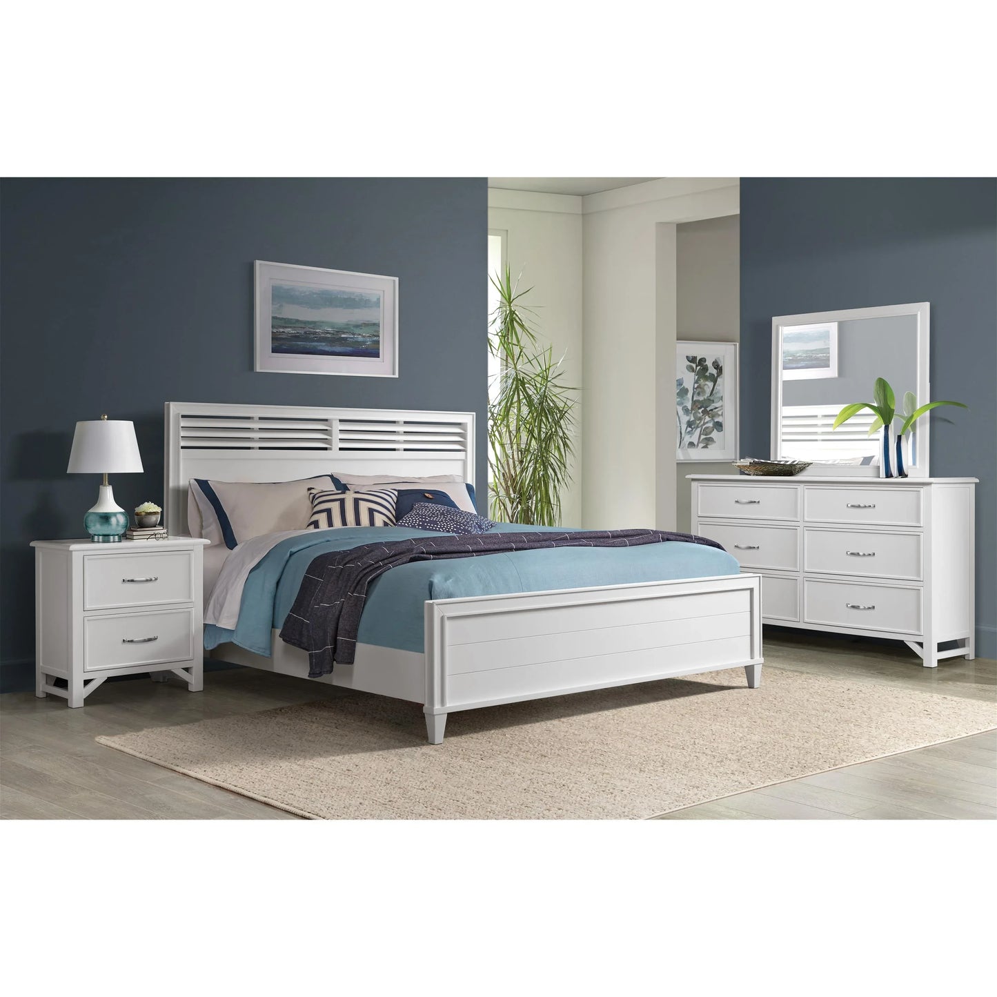 Talford Cotton Mirror Riverside Furniture Bedroom