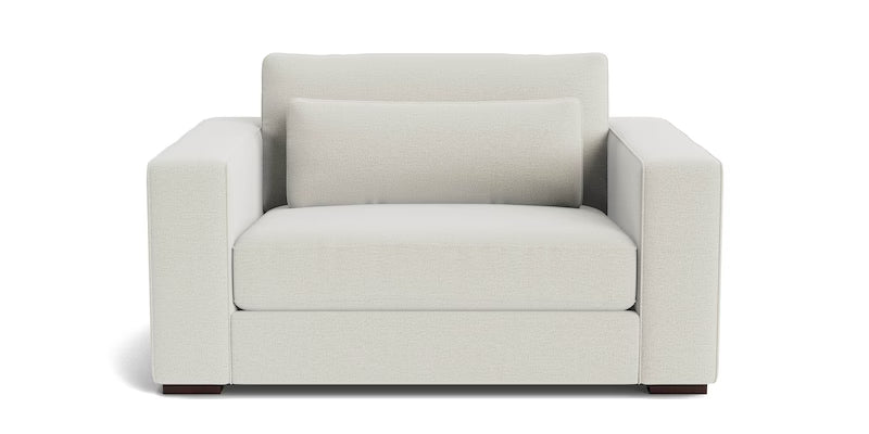 Bassett Moby RAF Chair — Modular Deep Seating, Custom Fabric Bassett Sofa