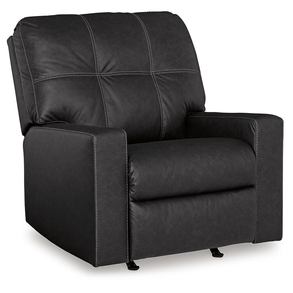 Barlin Mills Recliner and Oversized Accent Ottoman Benchcraft® Uncategorized