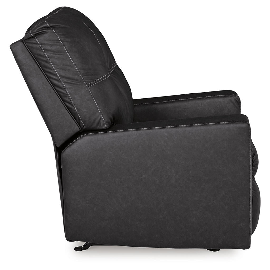 Barlin Mills Recliner and Oversized Accent Ottoman Benchcraft® Uncategorized