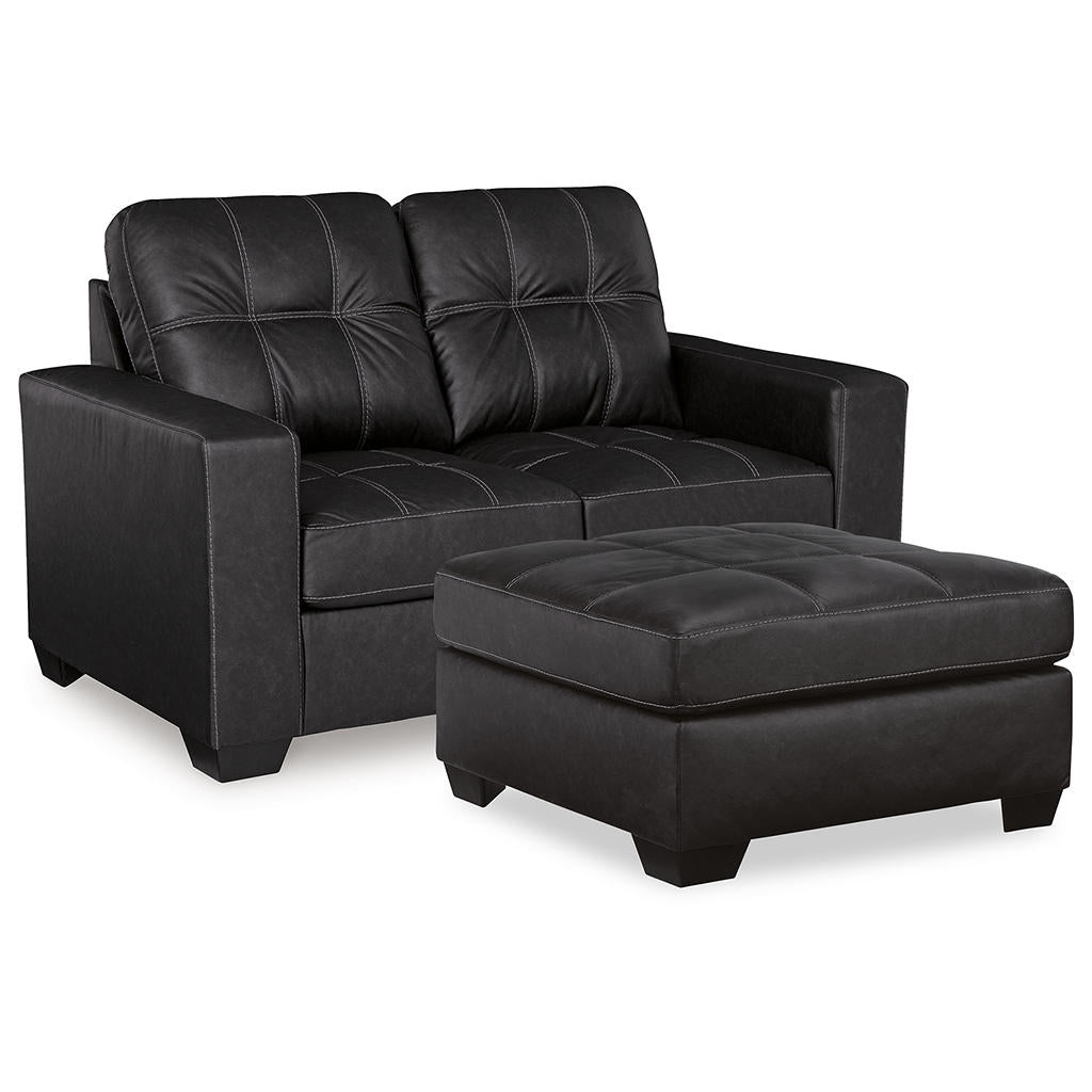 Barlin Mills Loveseat and Oversized Ottoman Benchcraft® Uncategorized