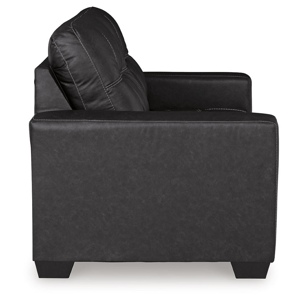 Barlin Mills Loveseat and Oversized Ottoman Benchcraft® Uncategorized