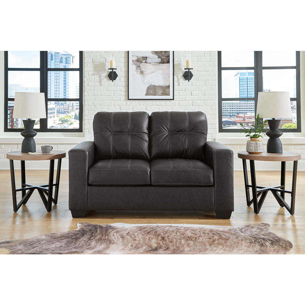 Barlin Mills Loveseat and Oversized Ottoman Benchcraft® Uncategorized