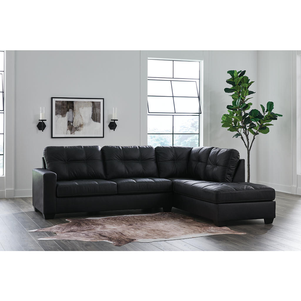 Barlin Mills 2-Piece Sectional with Chaise Benchcraft® Living Room