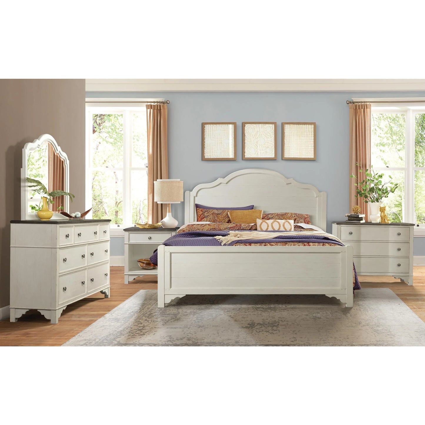 Grand Haven 1-drawer Nightstand Riverside Furniture Bedroom