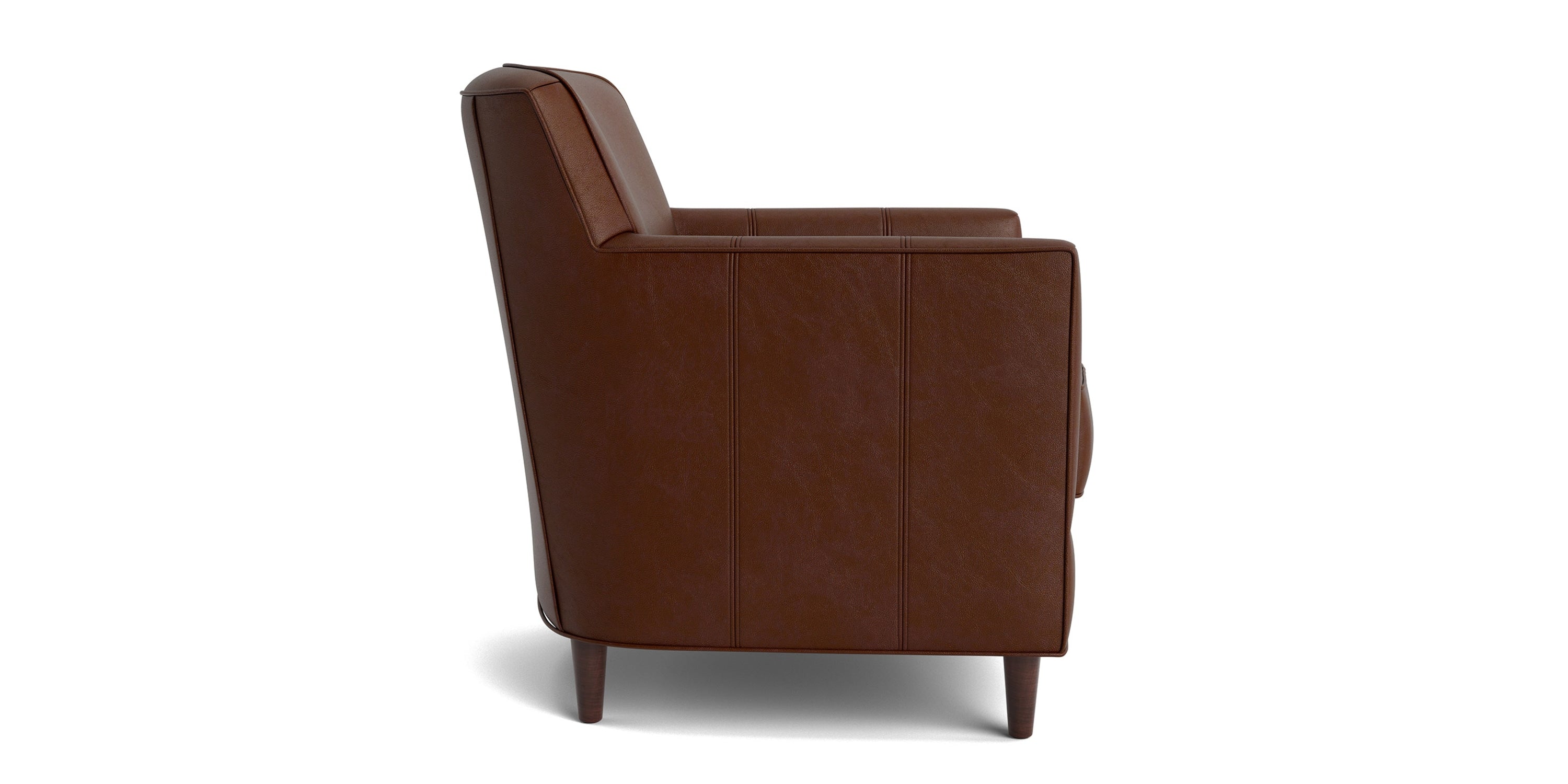 New American Living Leather Accent Chair Bassett