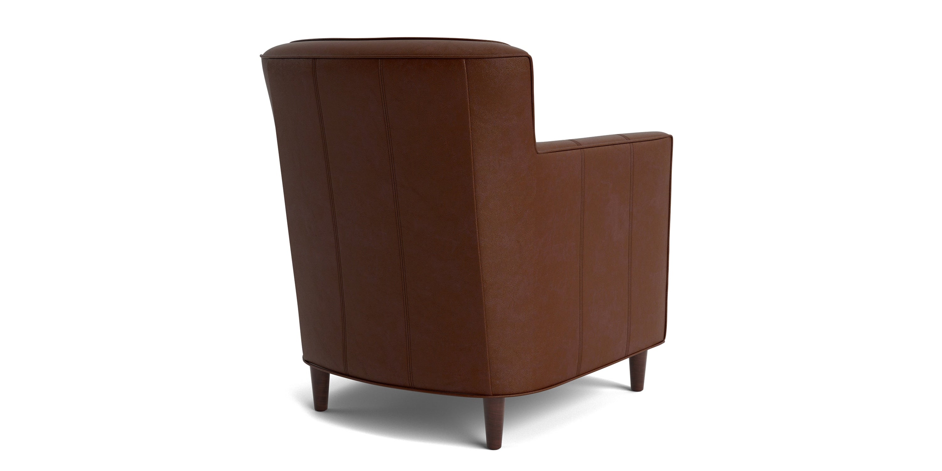 New American Living Leather Accent Chair Bassett