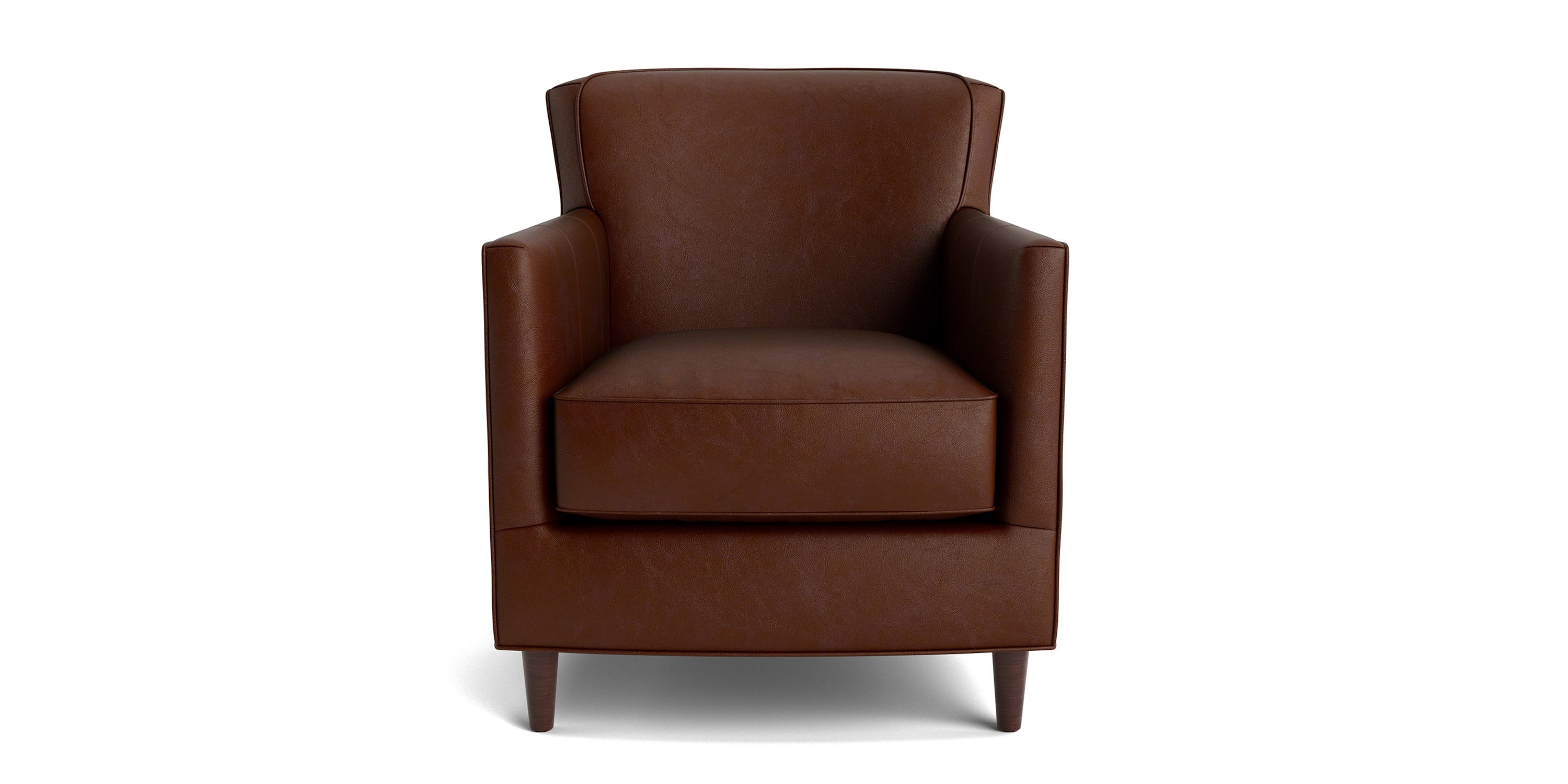New American Living Leather Accent Chair Bassett