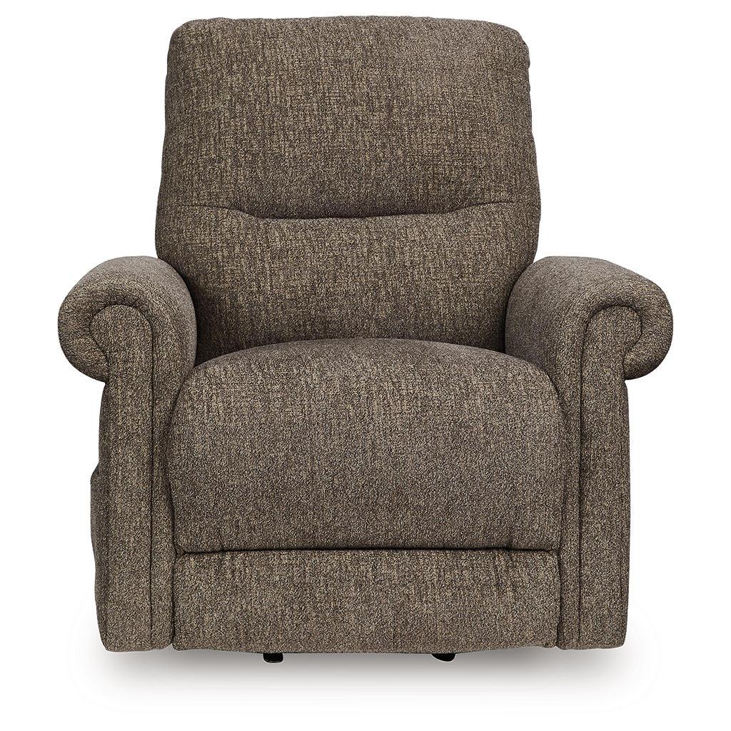 Aureta Power Lift Recliner — Earth Nuvella, Stand-Assist Comfort Signature Design by Ashley® Living Room