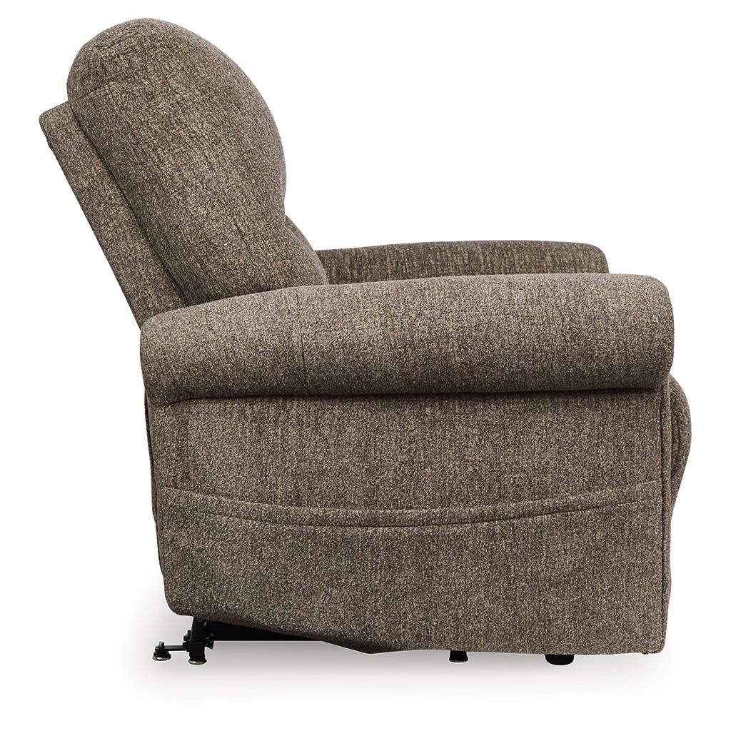 Aureta Power Lift Recliner — Earth Nuvella, Stand-Assist Comfort Signature Design by Ashley® Living Room