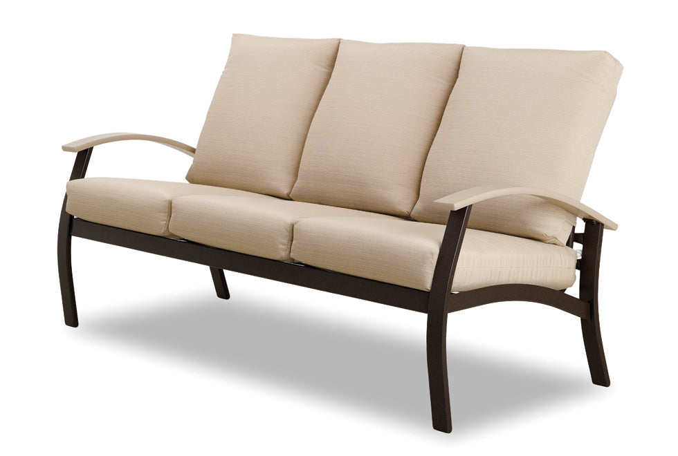 Telescope Casual Belle Isle Three-Seat Sofa — Warm Grey Telescope Casual Outdoor Sofa