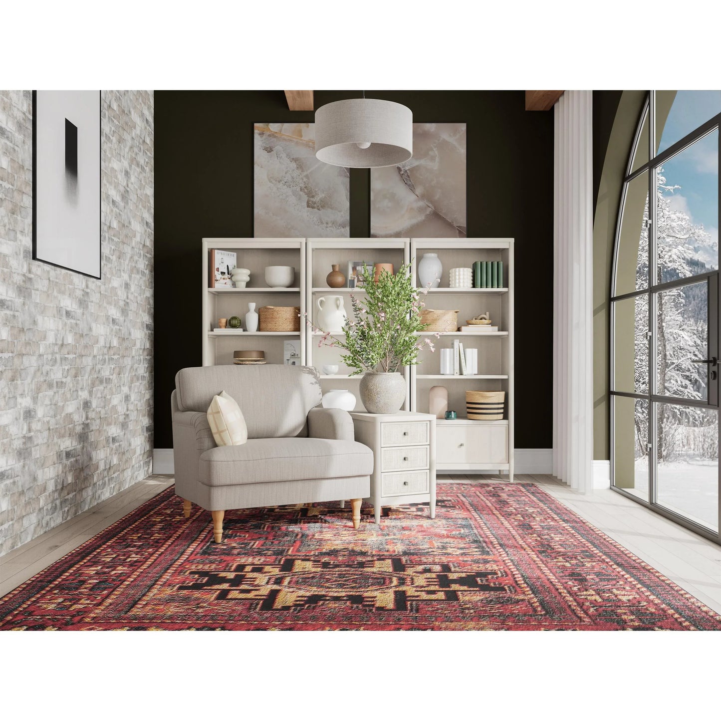 Maren Chairside Table Riverside Furniture Tables
