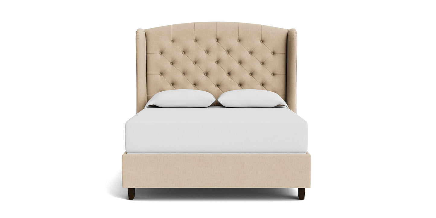 Paris Tufted Upholstered Storage Bed Bassett Bedroom Furniture