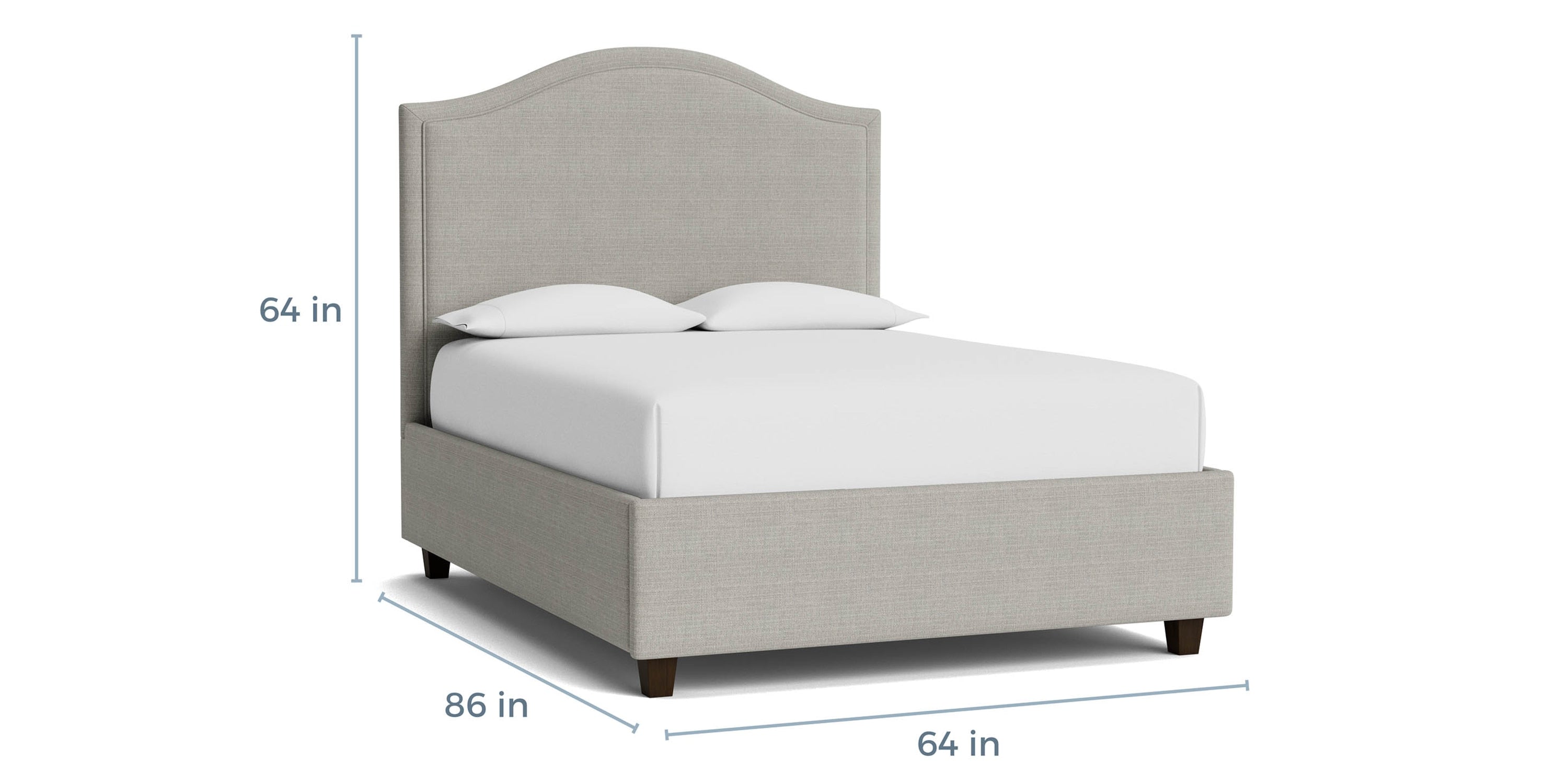 Vienna Upholstered Bed Bassett Bedroom Furniture
