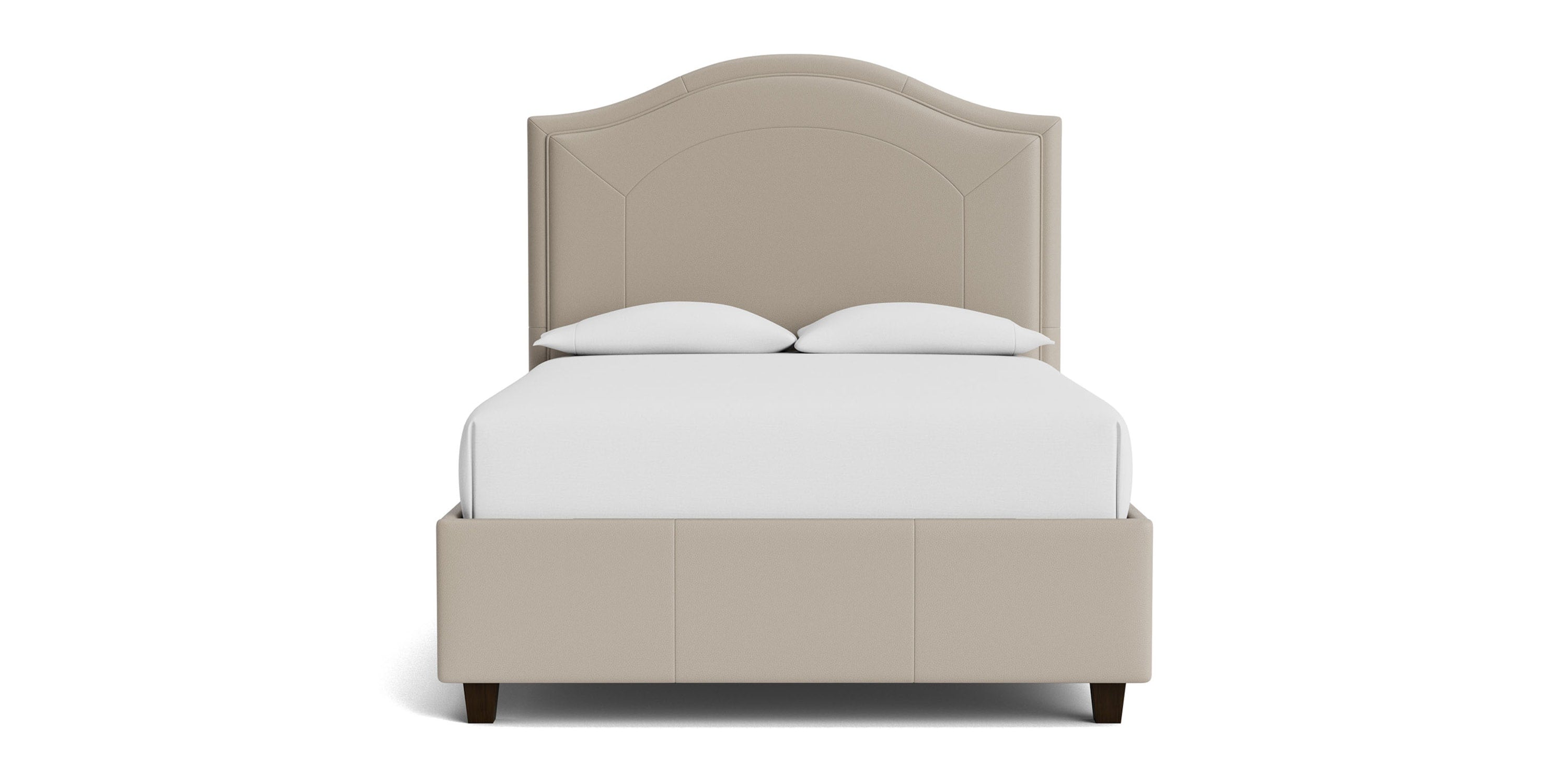 Vienna Leather Upholstered Storage Bed Bassett Bedroom Furniture