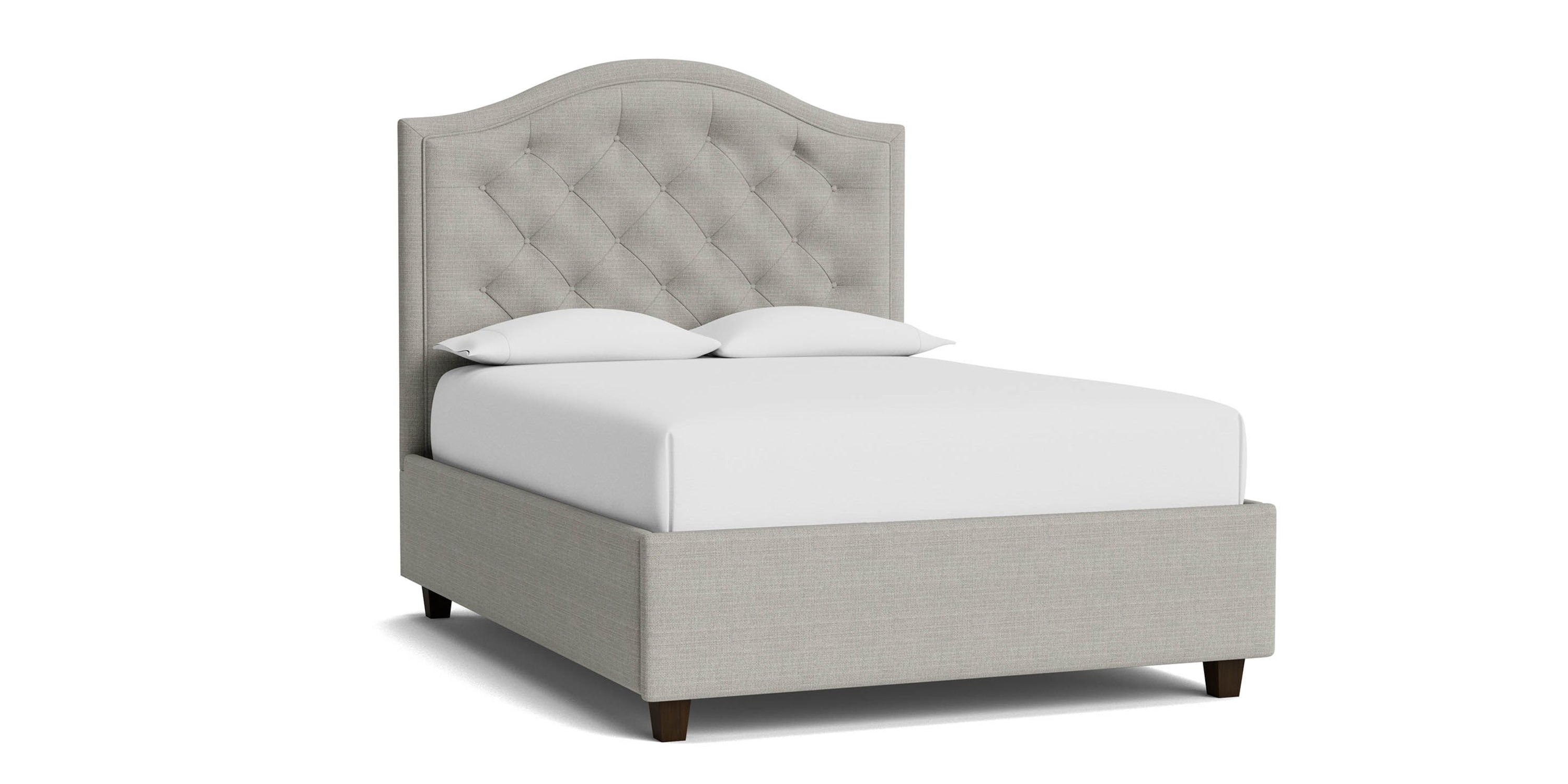 Vienna Tufted Upholstered Bed Bassett