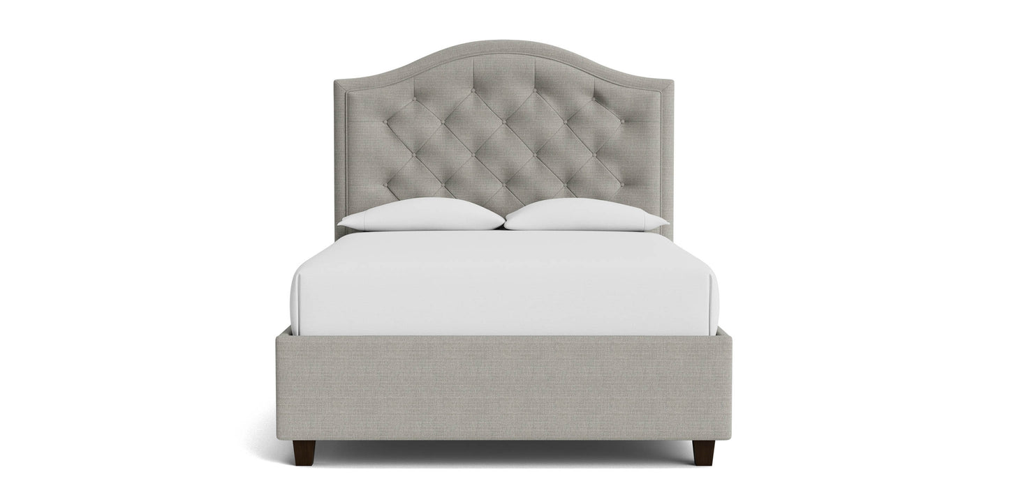 Vienna Tufted Upholstered Bed Bassett